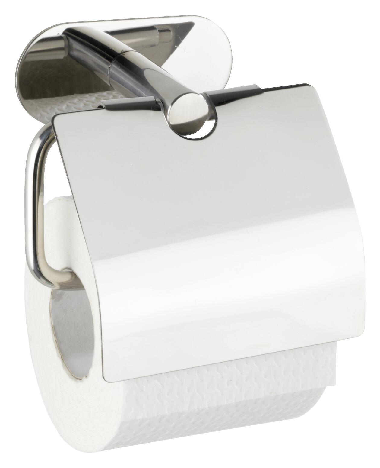 Turbo-Loc Toilettenpapierhalter Edelstahl Edelstahl B/H/T: ca. 14x12,5x7 cm