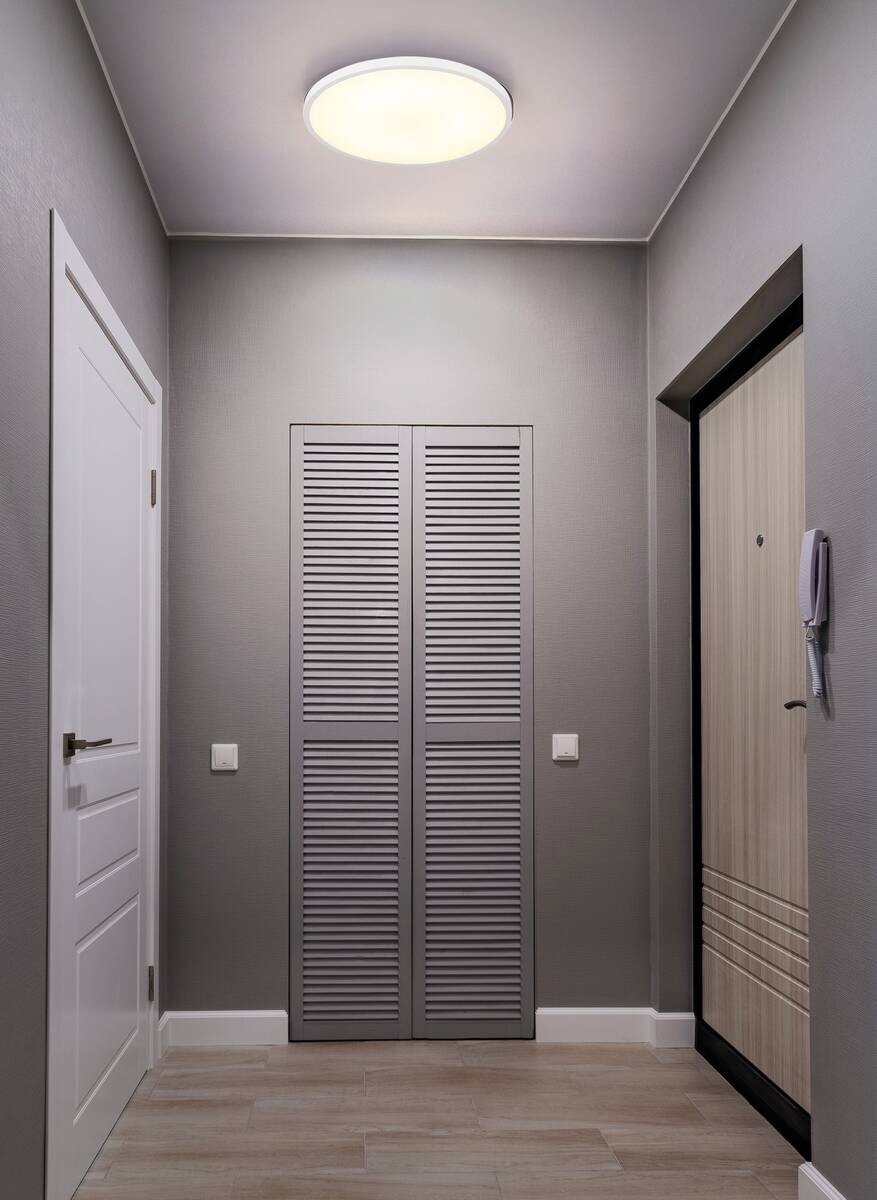 GLOBO Deckenleuchte Opal weiß Kunststoff H/D: ca. 3,5x30 cm 1 Brennstellen