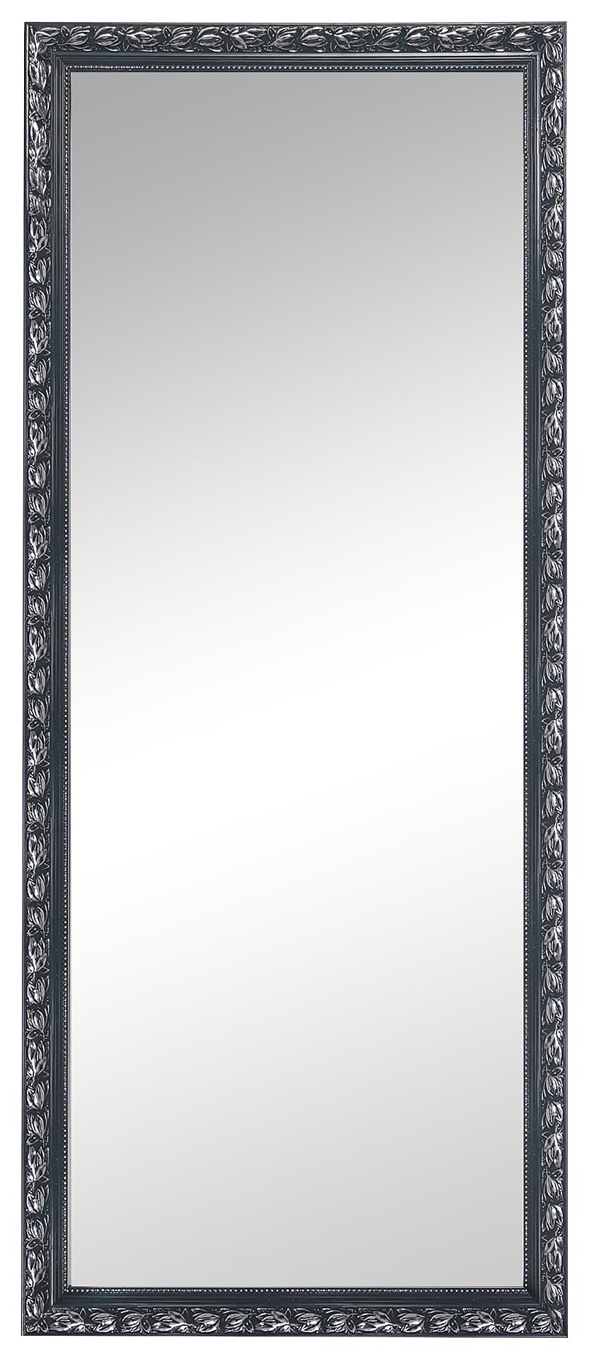 Rahmenspiegel Sonja schwarz Optik silber Optik B/H: ca. 70x170 cm