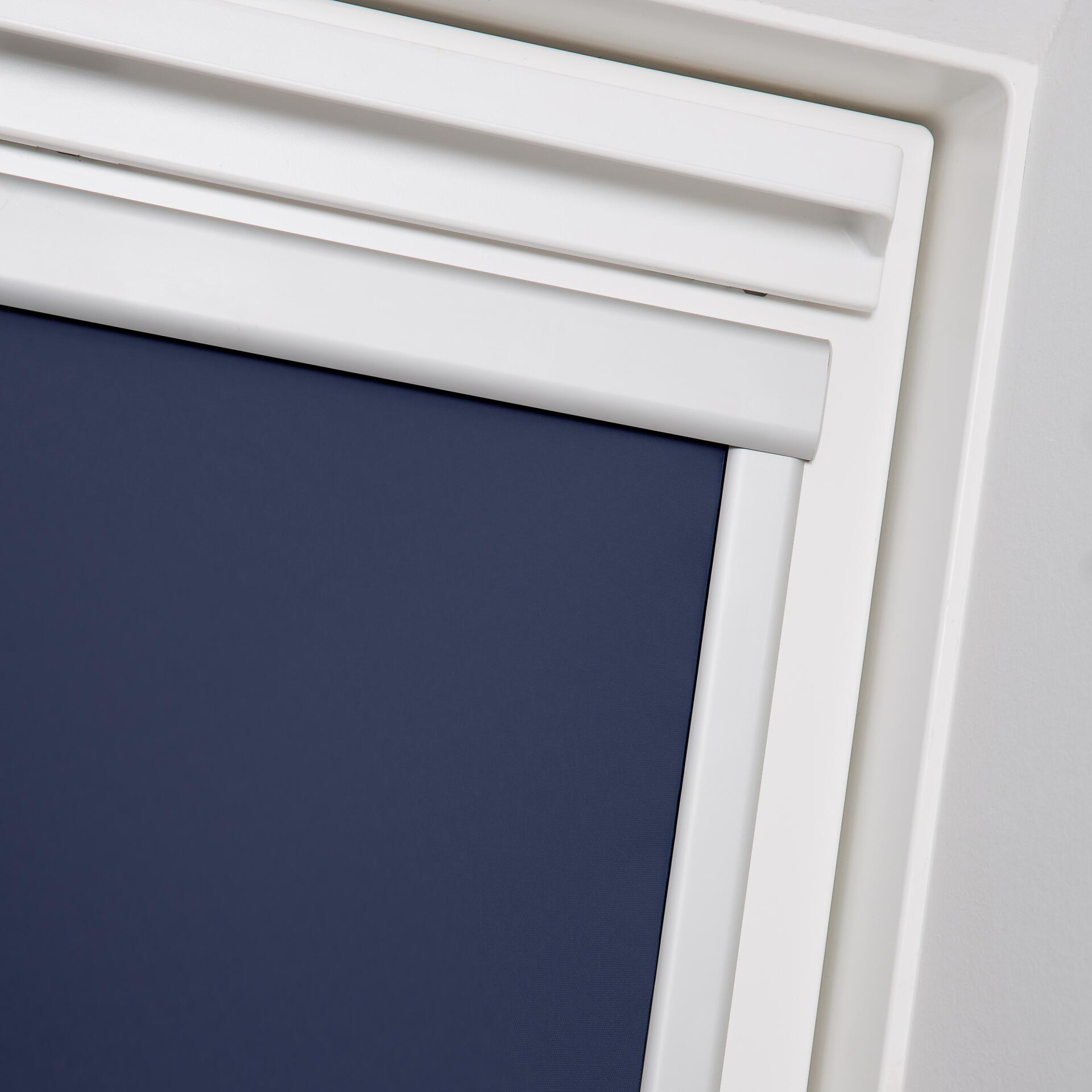 LICHTBLICK Dachfensterrollo Skylight VD blau B/L: ca. 38,3x60 cm