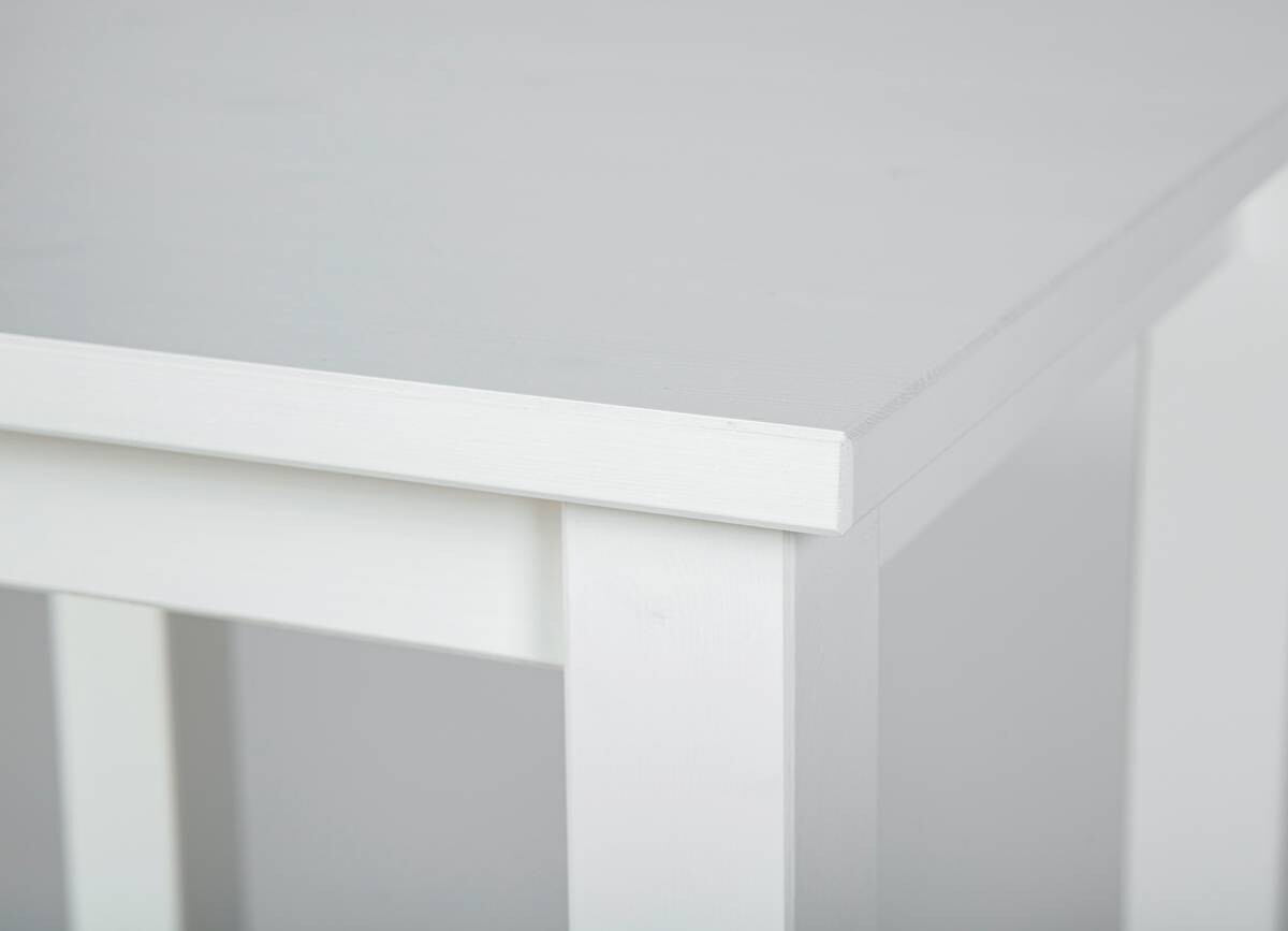 Beistelltisch Asgar weiß B/H/T: ca. 45x55x45 cm