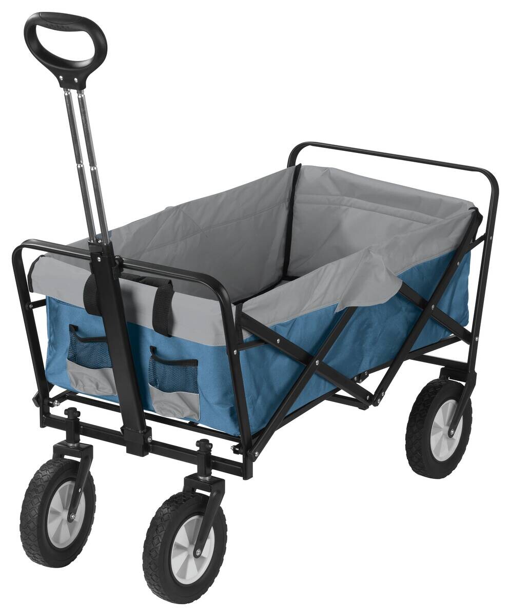 EasyMaxx Bollerwagen blau B/H/T: ca. 50x72x102 cm
