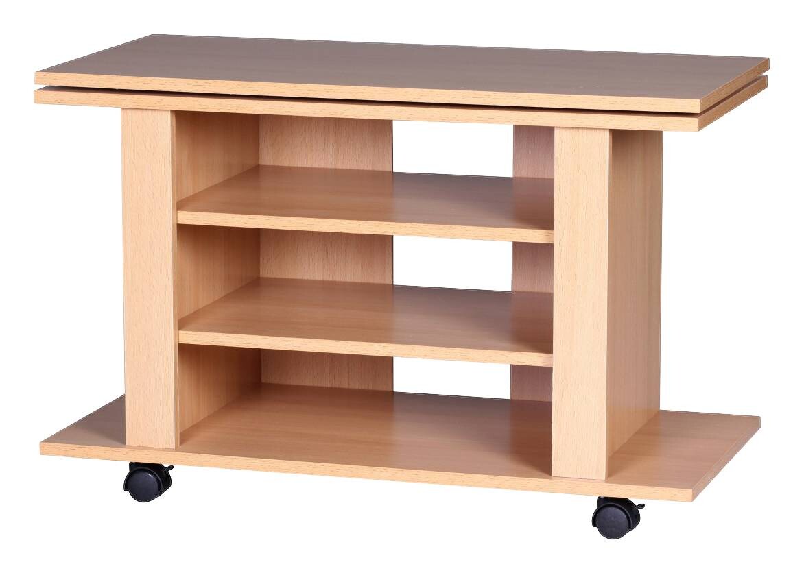 TV-Bank braun B/H/T: ca. 75x51x38 cm