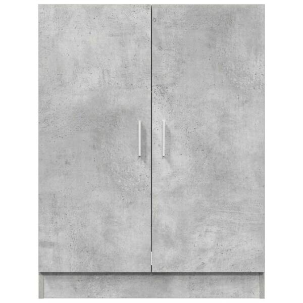 vidaXL Waschmaschinenschrank Beton B/H/T: ca. 70,5x91,5x71,5 cm