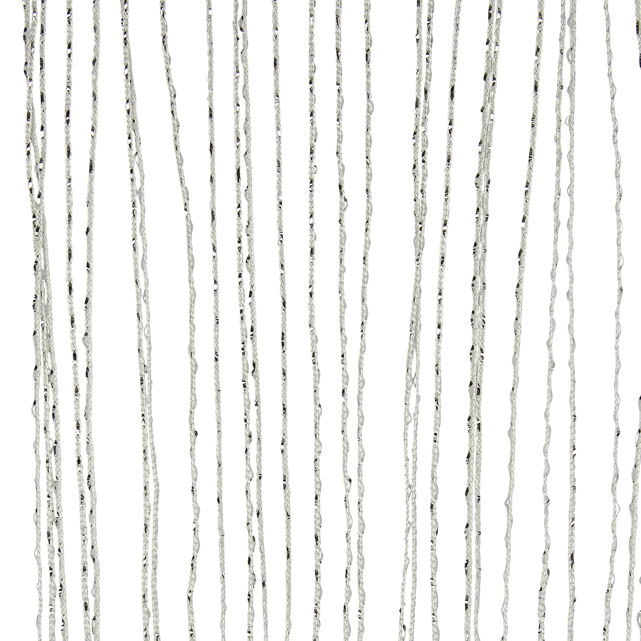 ACUS design collection Fadenvorhang Lurex weiß B/L: ca. 90x245 cm