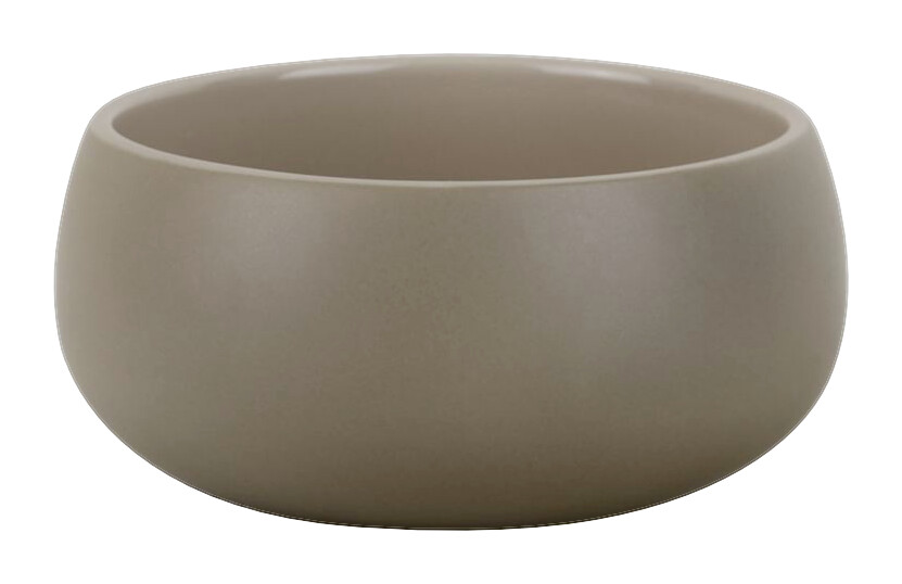 Schale beige Steinzeug D: ca. 12,5 cm