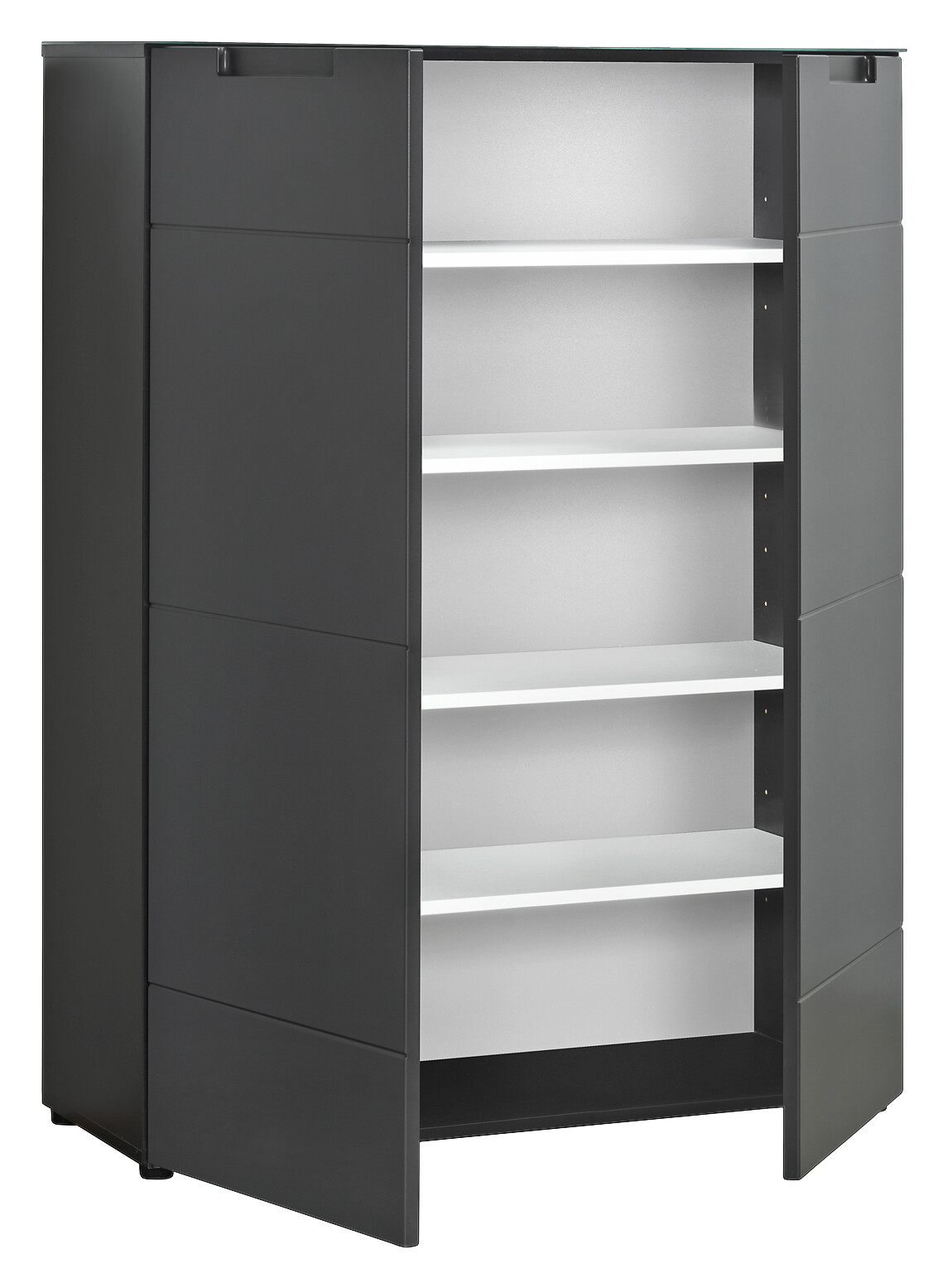 Kommode Mailand 11 anthrazit B/H/T: ca. 90x120x34 cm