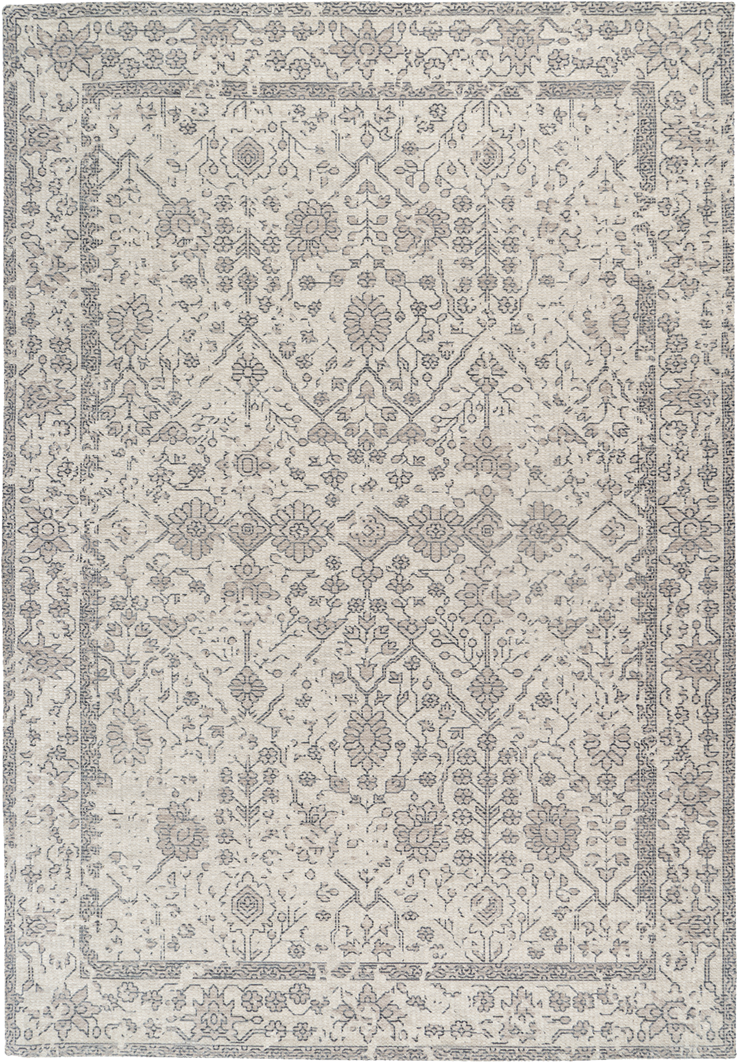 Kayoom Flachflorteppich Perry 125 creme B/L: ca. 160x230 cm