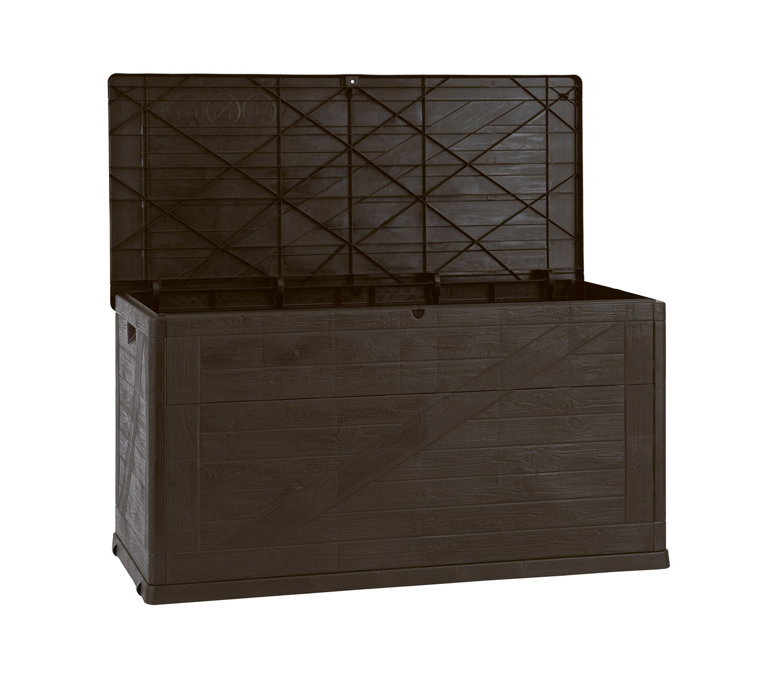 Toomax Aufbewahrungsbox Wood braun Kunststoff B/H/L: ca. 63x56x120 cm