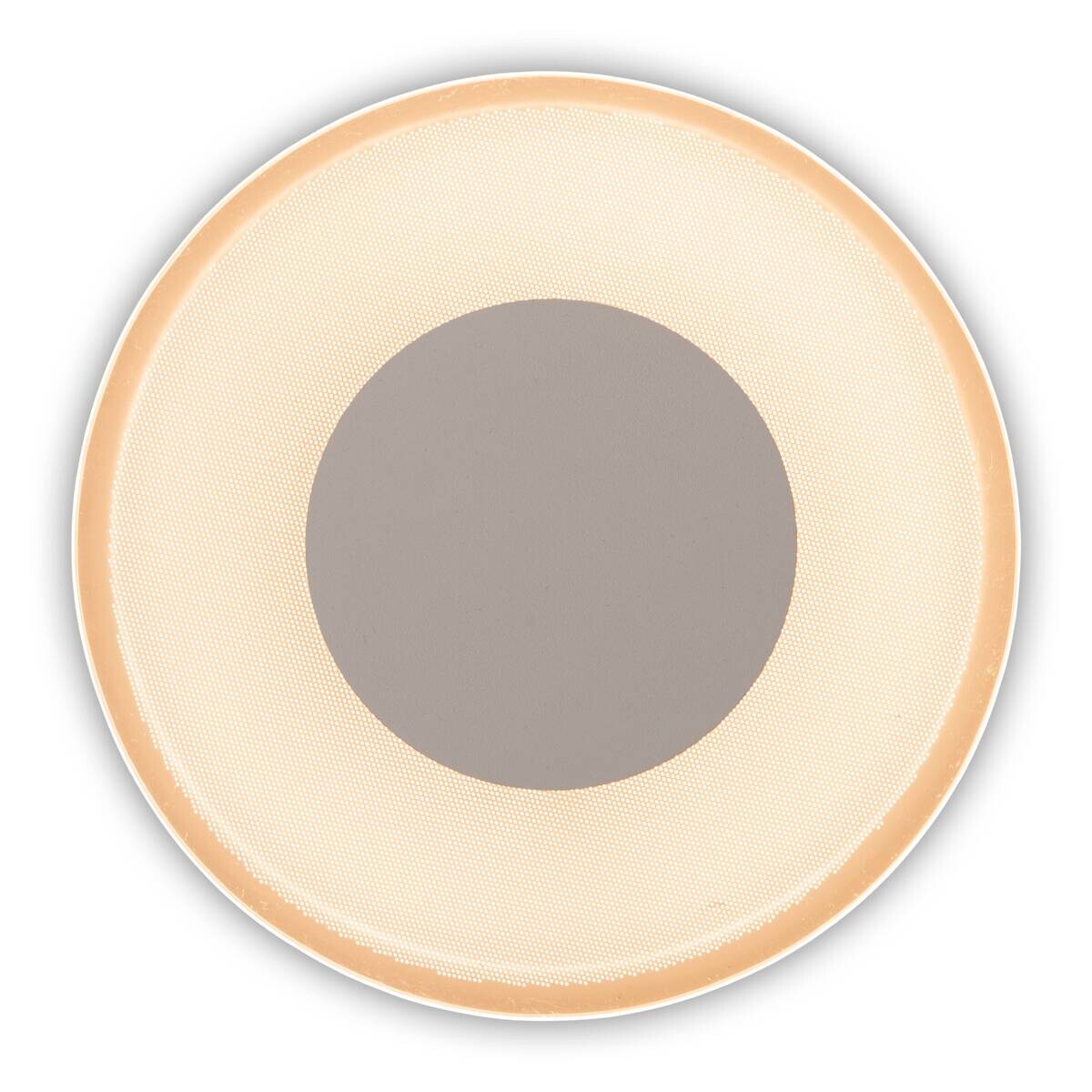 Näve Leuchten Deckenleuchte 1299826 warmweiß Kunststoff Metall B/H/T: ca. 29x5x29 cm null 1 Brennstellen