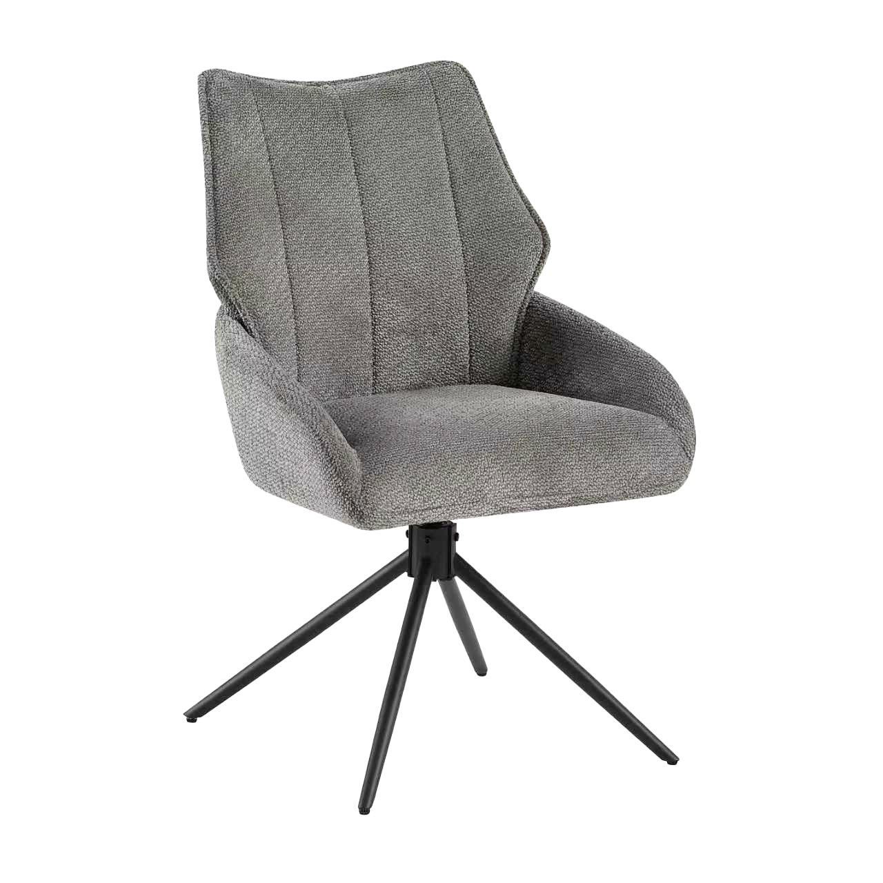 Drehstuhl Cali anthrazit Webstoff B/T: ca. 57x61 cm