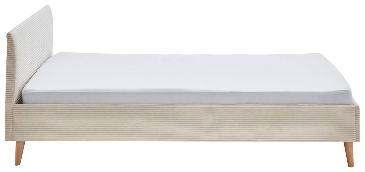 Polsterbett Wicki beige Liegefläche B/L: ca. 140x200 cm