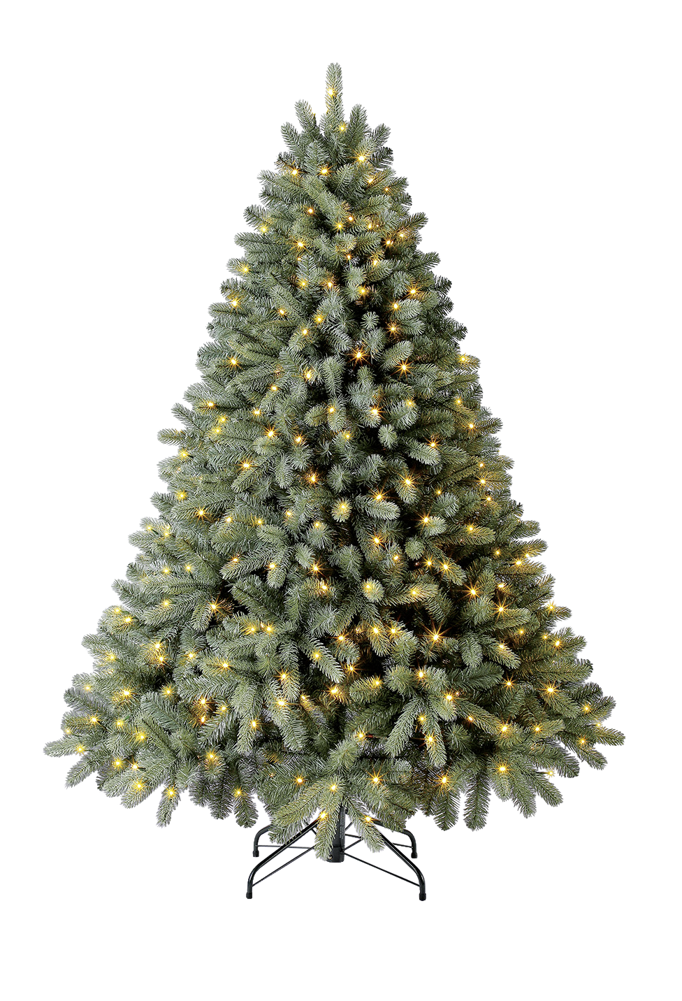 Evergreen Weihnachtsbaum Vermont Fichte grün PVC H/D: ca. 180x129 cm