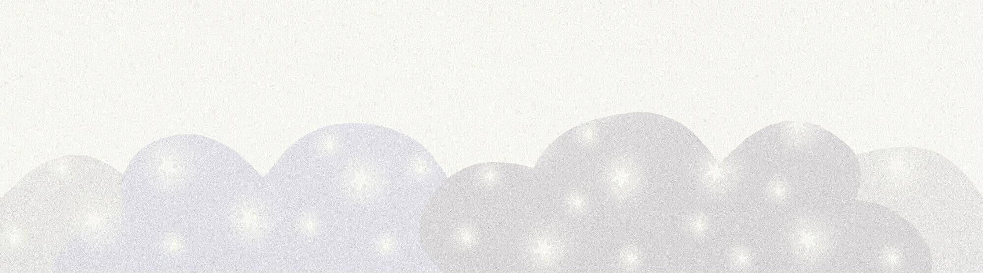 A.S.Creation Bordüre blau grau weiß B/H/D: ca. 17x500x6,8 cm