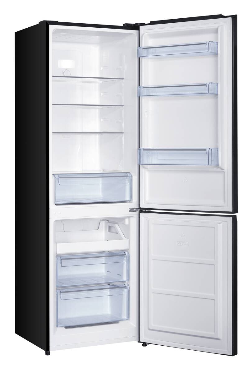 POCOline Kühl-/Gefrierkombination KGK186-293DSNF schwarz B/H/T: ca. 60x186x60,5 cm