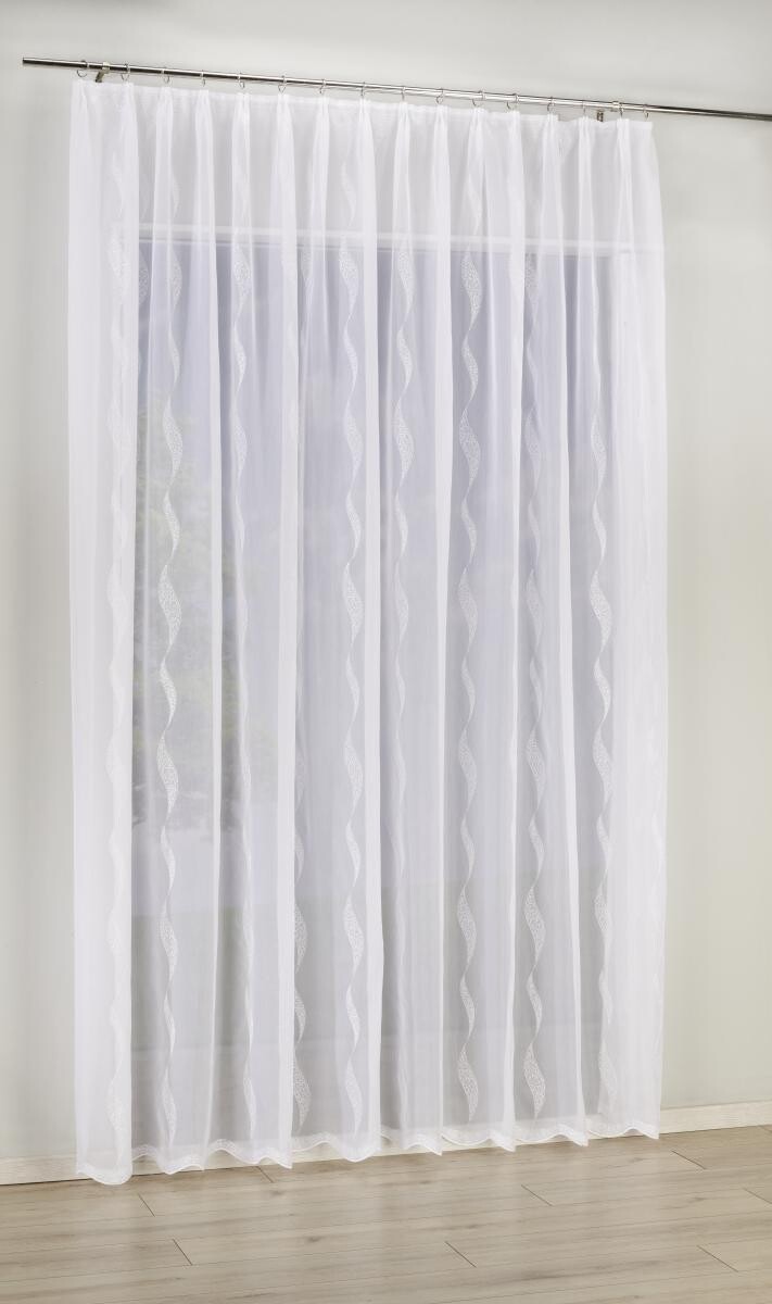 POCOline Fertigstore Sally weiß B/L: ca. 450x175 cm