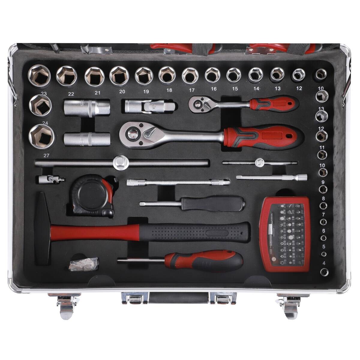 Werkzeugkoffer B/H/T: ca. 45,5x17x35 cm 128 tlg.