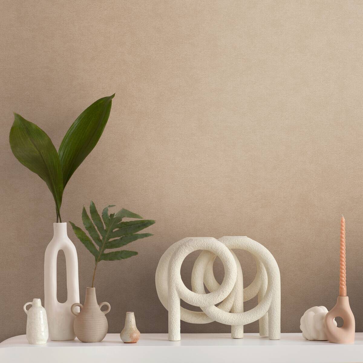 A.S.Creation Vliestapete beige B/H/D: ca. 53x1005x10,7 cm