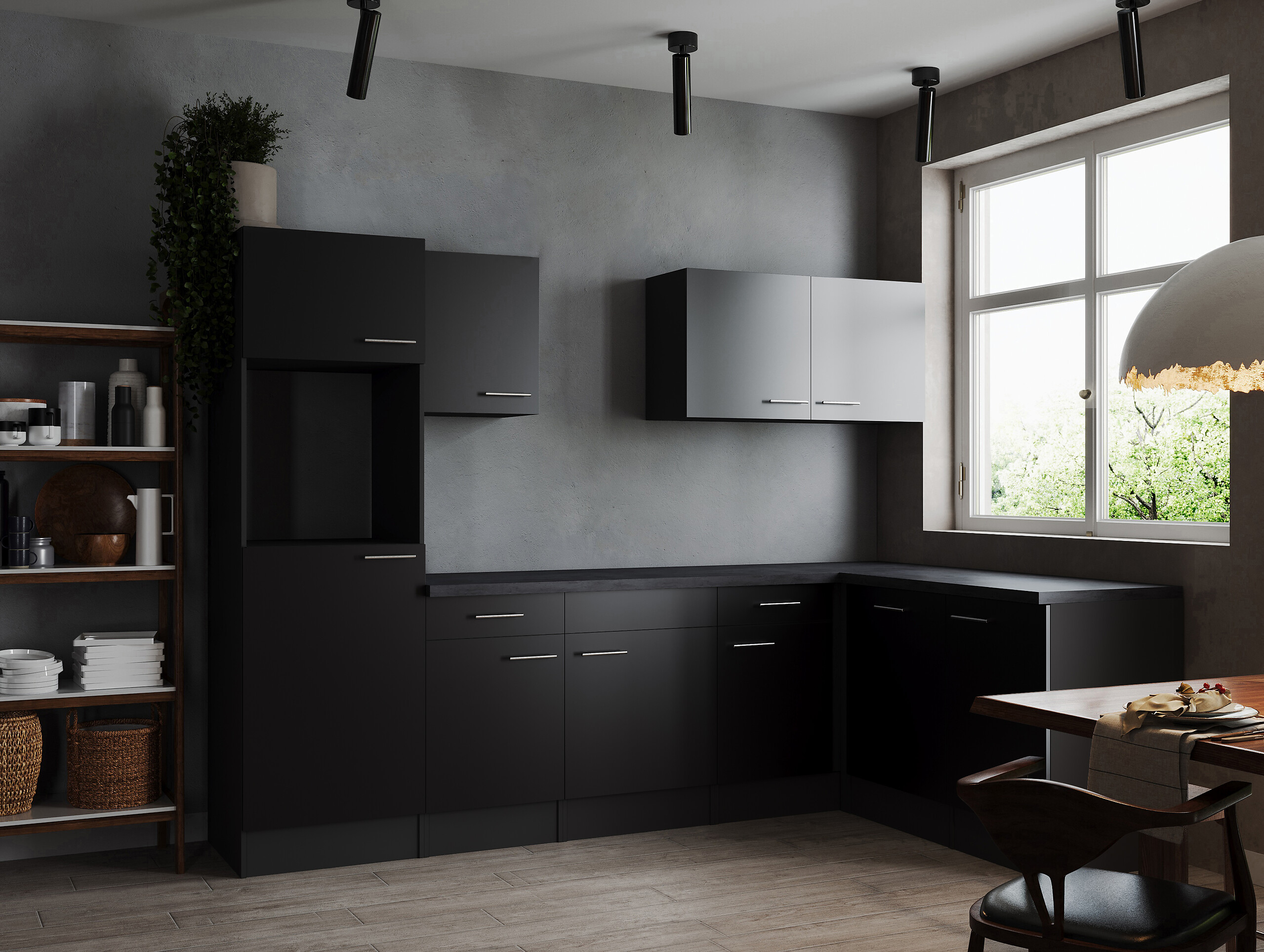 Winkelküche Oliver B/H/T: ca. 280x205x172 cm