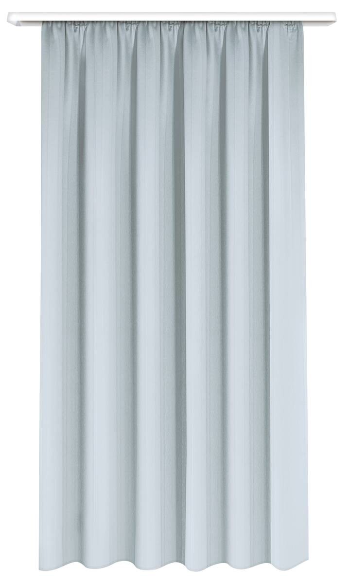POCOline Verdunklungsvorhang Juna silber B/L: ca. 135x175 cm