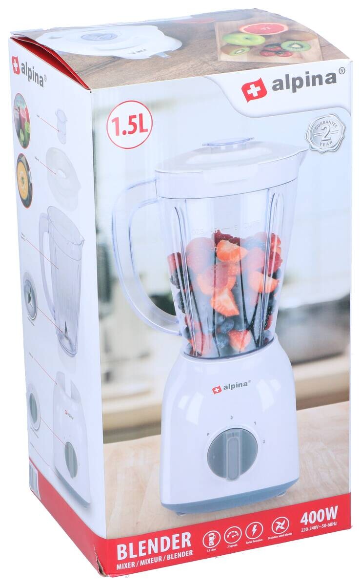 Standmixer weiß B/H/L: ca. 18x38x20 cm