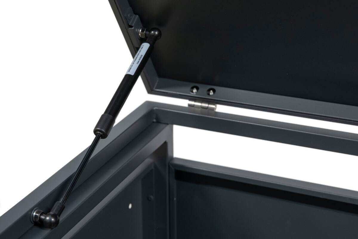 Westmann Mülltonnenbox Pedura anthrazit B/H/L: ca. 132x116x80 cm