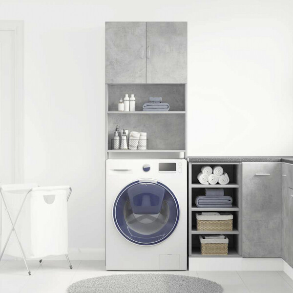 vidaXL Waschmaschinenschrank Beton