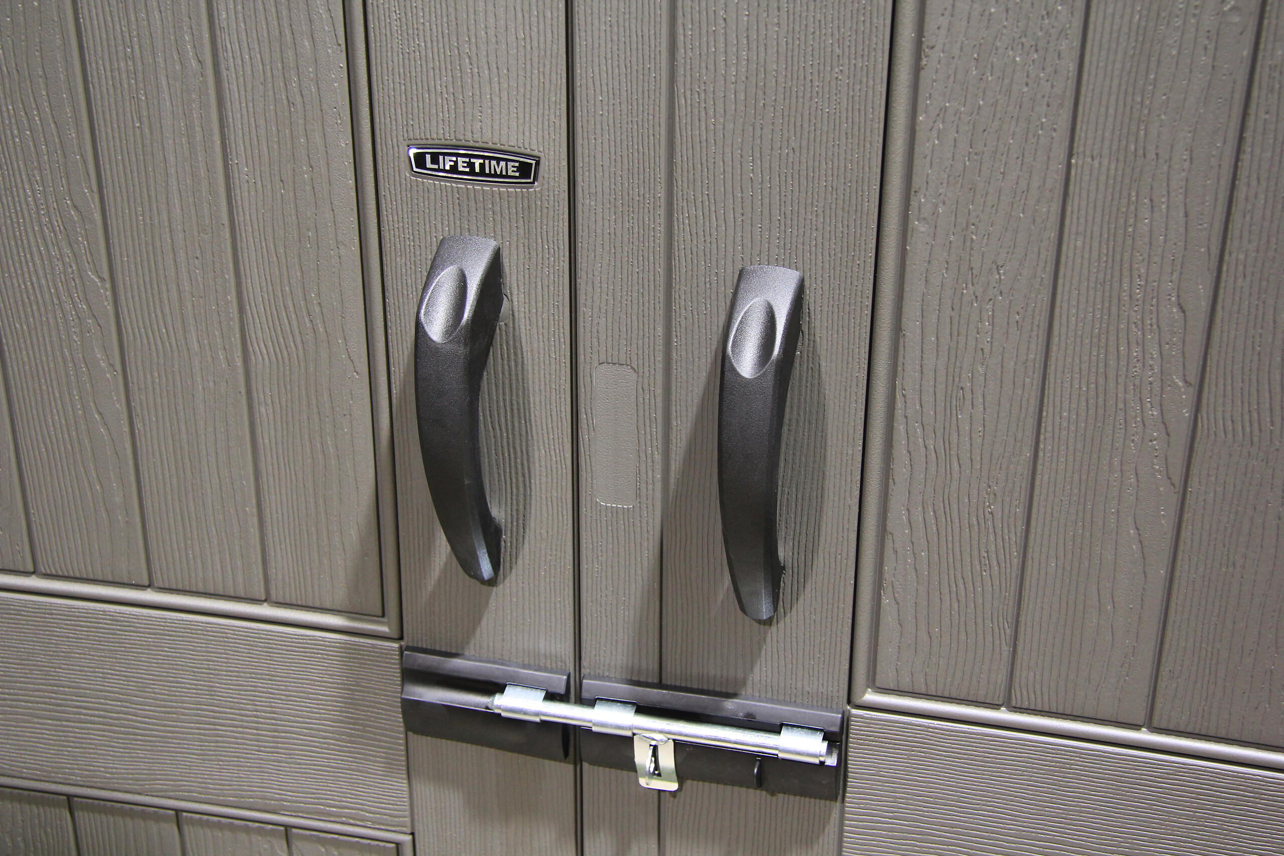 Lifetime Gartenhaus Fox Lichtgrau B/H/L: ca. 215x227x213 cm