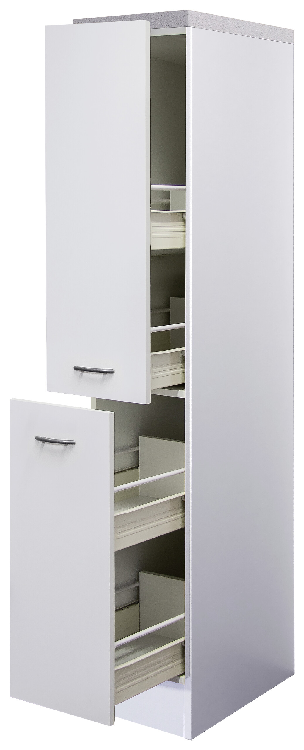 Apothekerschrank Wito weiß B/H/T: ca. 30x161x60 cm