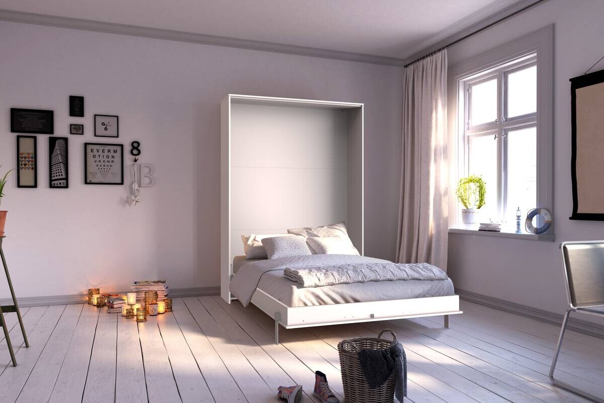 Klappbett Juist weiß Liegefläche B/L: ca. 140x200 cm