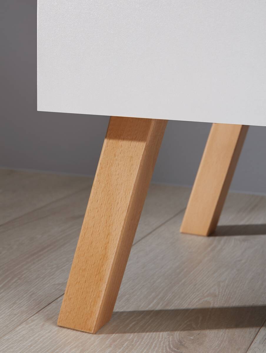 Wickelkommode Mats weiß B/H/T: ca. 96x105x78 cm