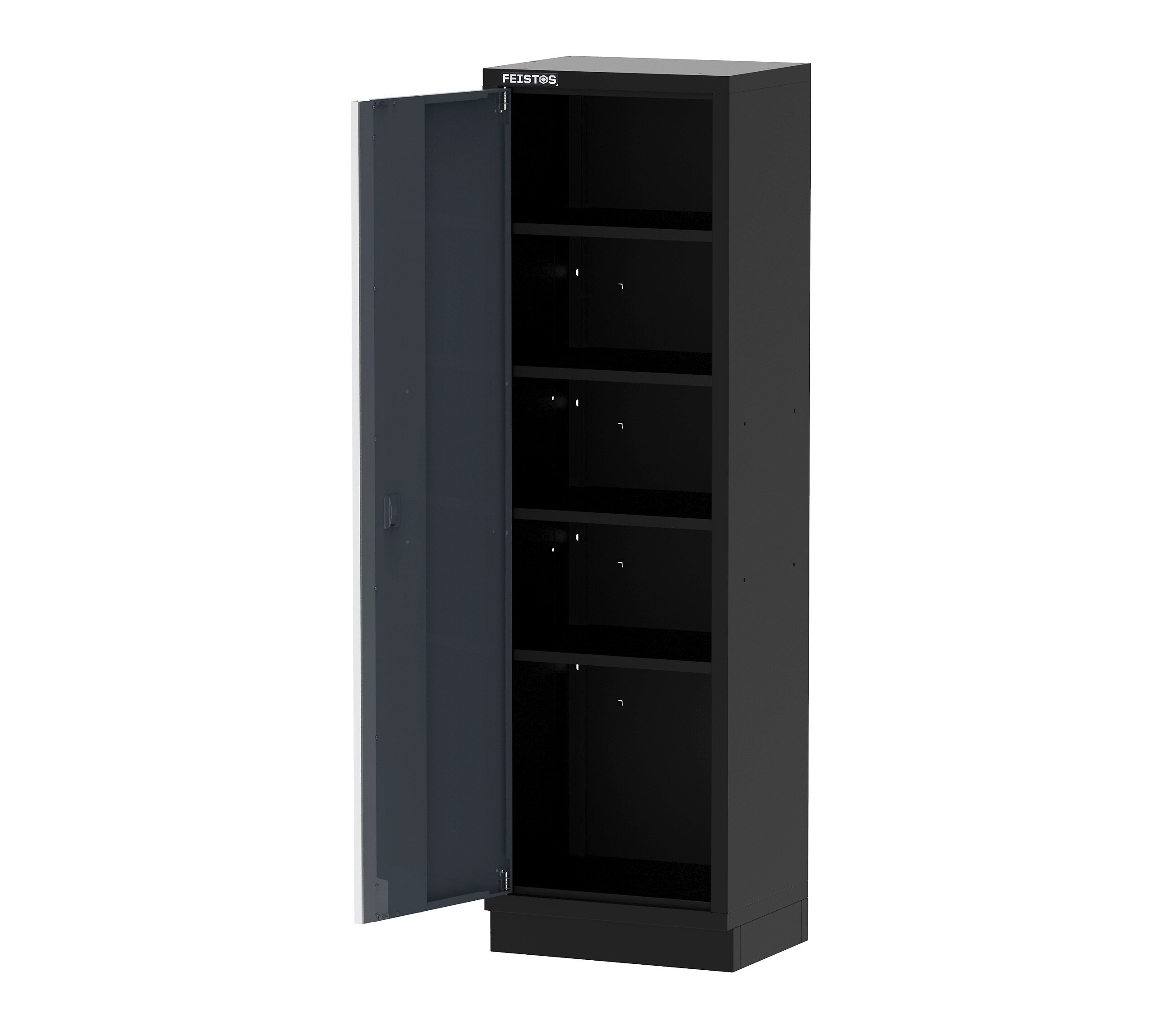 Werkstatteinrichtung Apollo schwarz B/H/L: ca. 60x200x46 cm