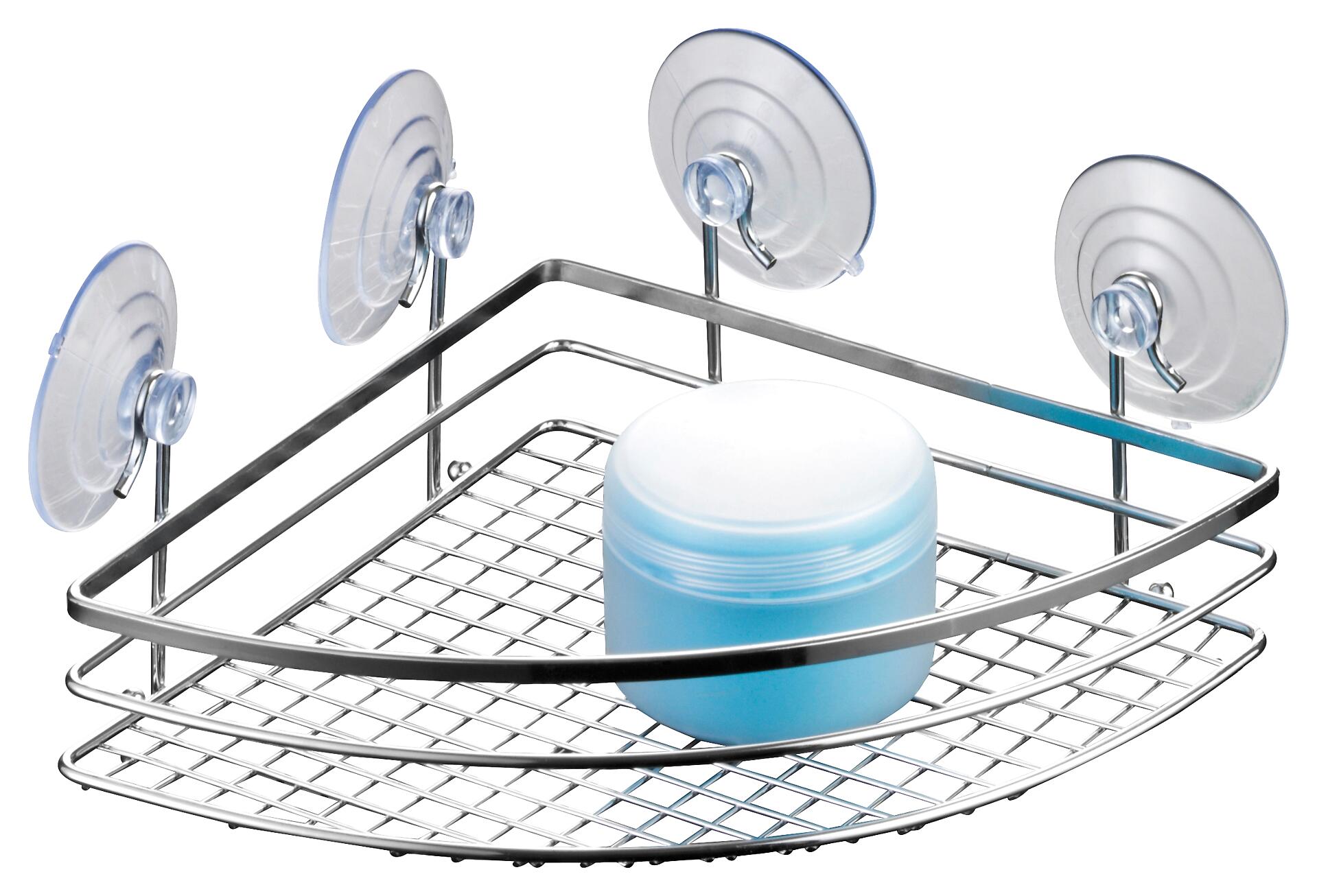 Wandregal silber Eisen B/H/L: ca. 20x9,5x20 cm