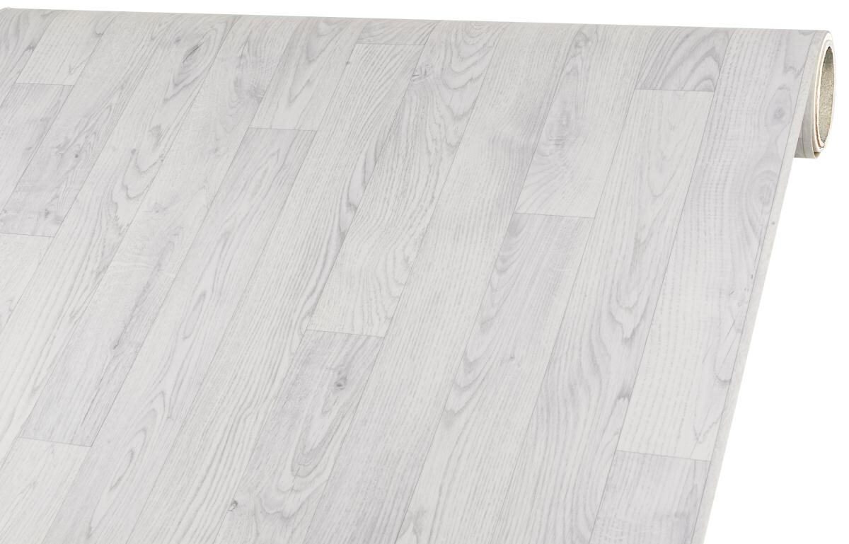 Vinylboden Novo weiß Eiche B: ca. 200 cm pro m²