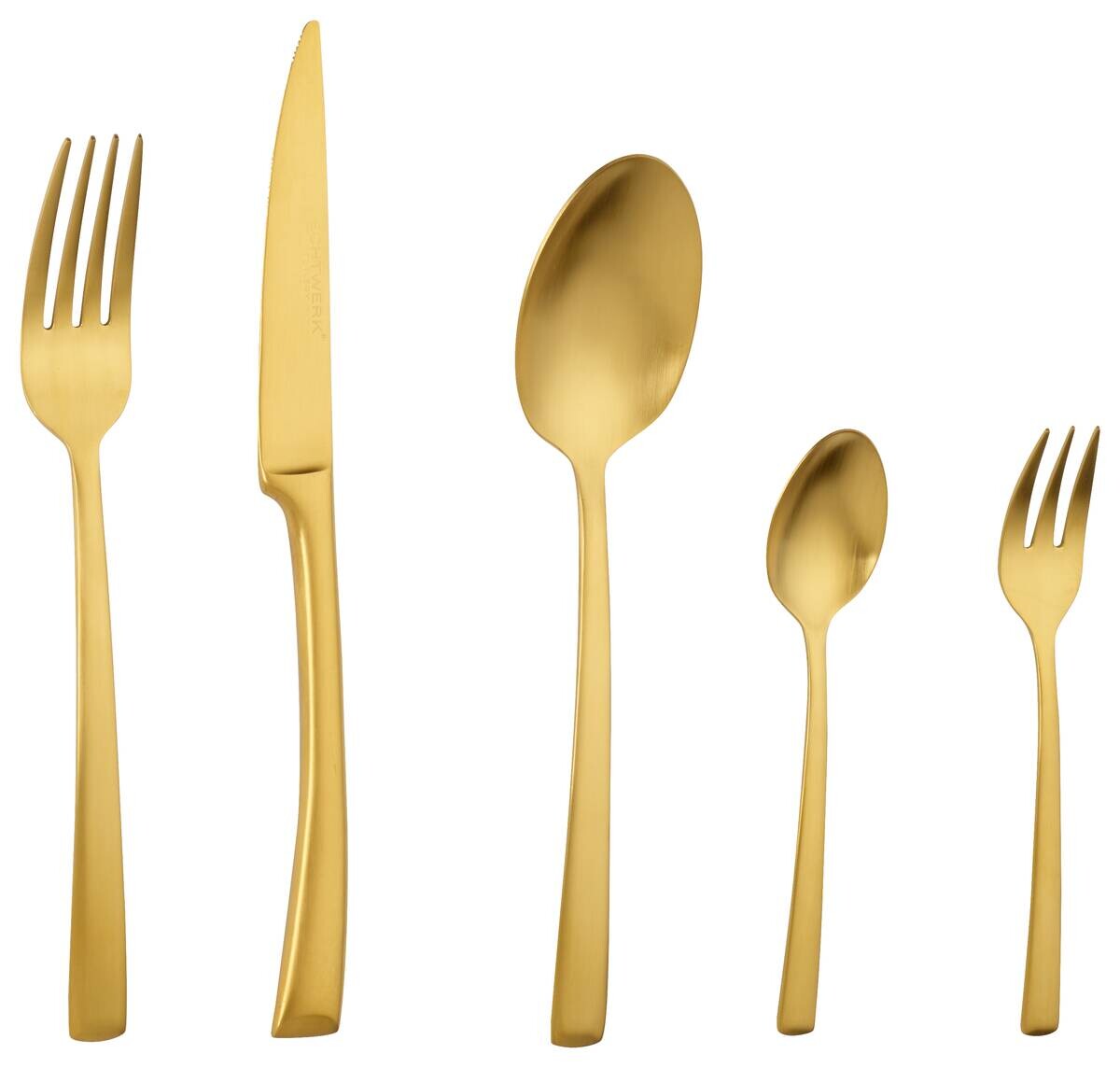 ECHTWERK Besteckset Avelino gold Edelstahl 30 tlg.