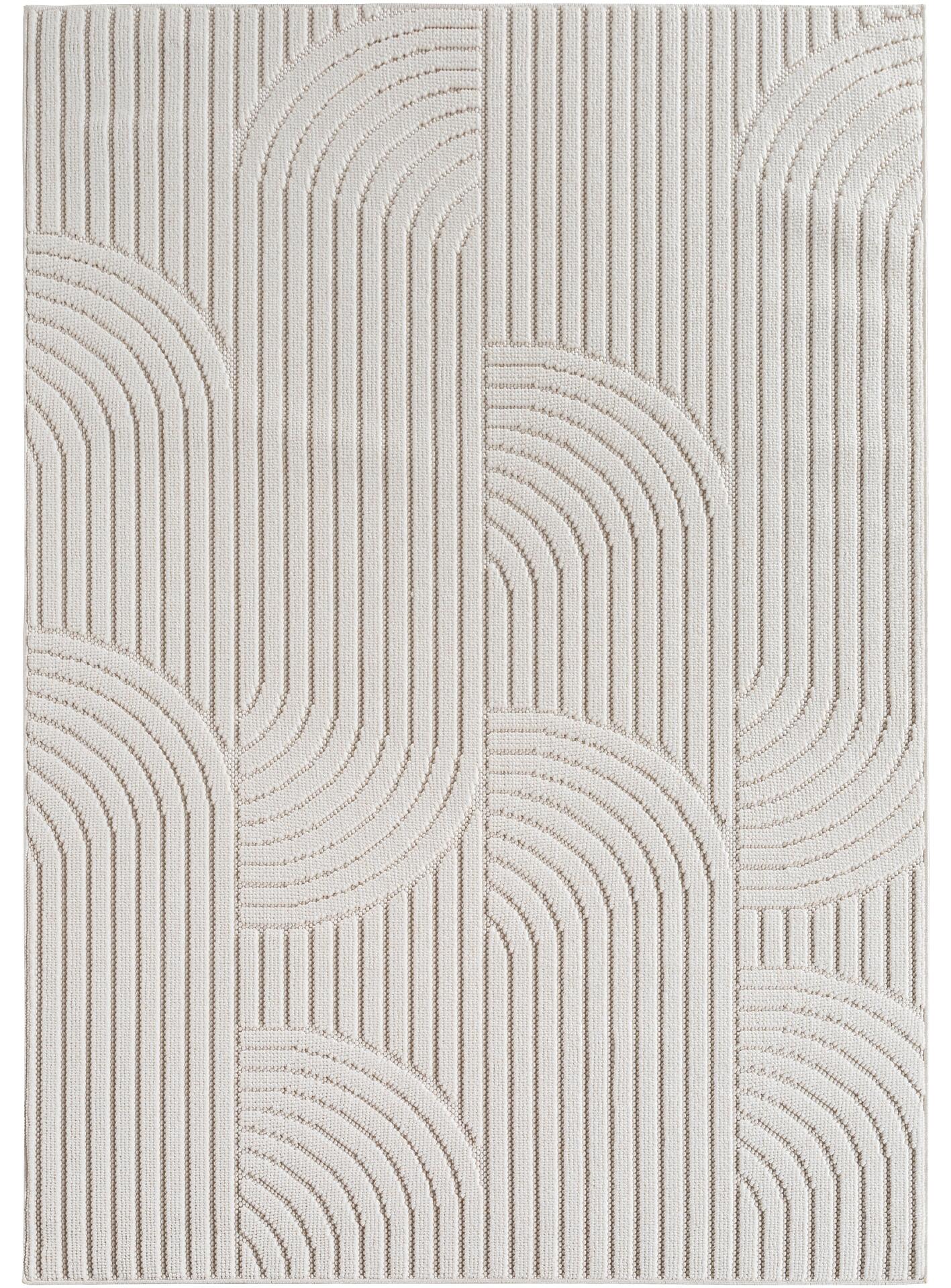 Ayyildiz Kurzflorteppich HELIX creme B/H/L: ca. 280x0,7x370 cm