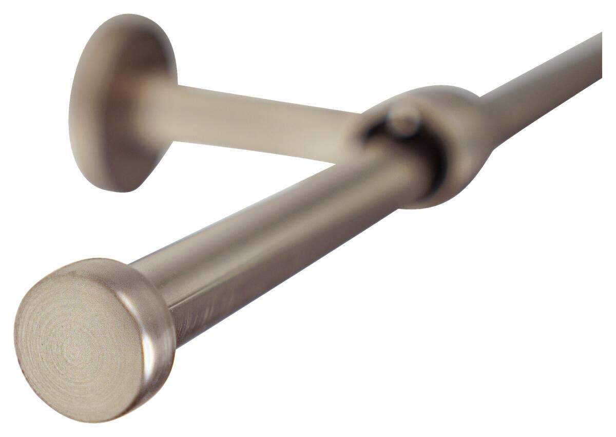 ondeco Stilgarnituren cap-noble Edelstahloptik Metall ausziehbar von ca. 160 bis 280 cm 1.0 Läufe