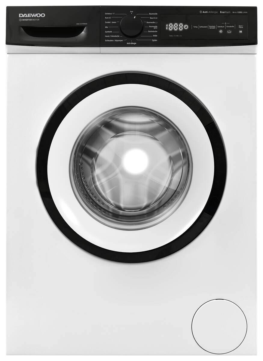 Daewoo Waschmaschine WM612T2TWB0DE weiß B/H/T: ca. 60x85x50 cm ca. 6 kg