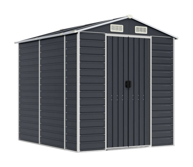 vidaXL Gartenhaus anthrazit B/H/T: ca. 191x198x215 cm