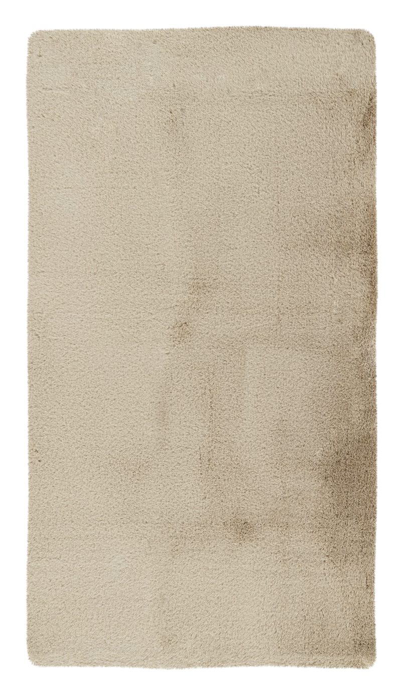 Kayoom Kurzflorteppich Badematte Rabbit Light 425 beige B/H/L: ca. 50x2,4x90 cm Kayoom Kurzflorteppich Badematte Rabbit Light 425 beige B/H/L: ca. 50x2,4x90 cm