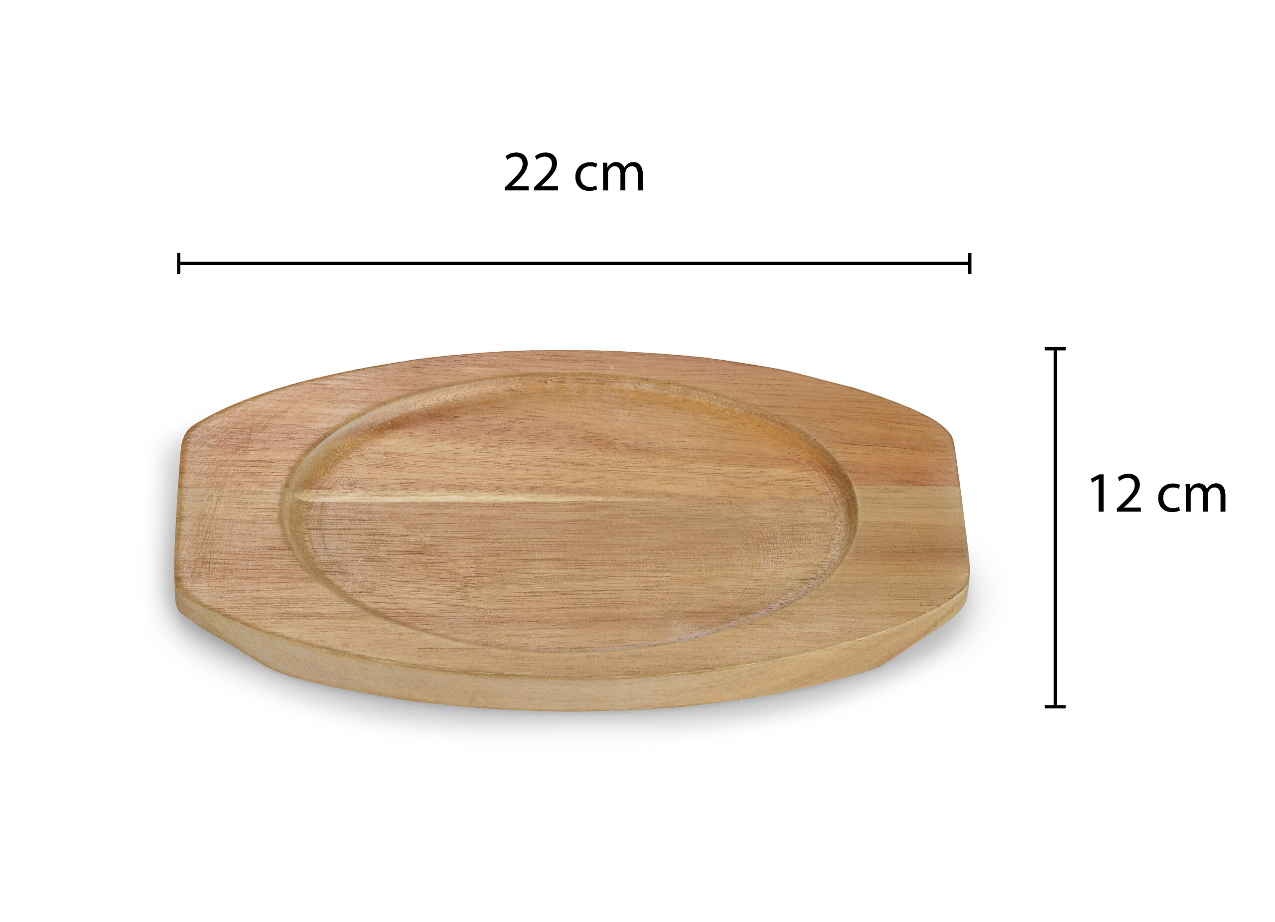 ECHTWERK Servierpfanne Big schwarz Eisen B/H/L: ca. 12x4,5x22 cm