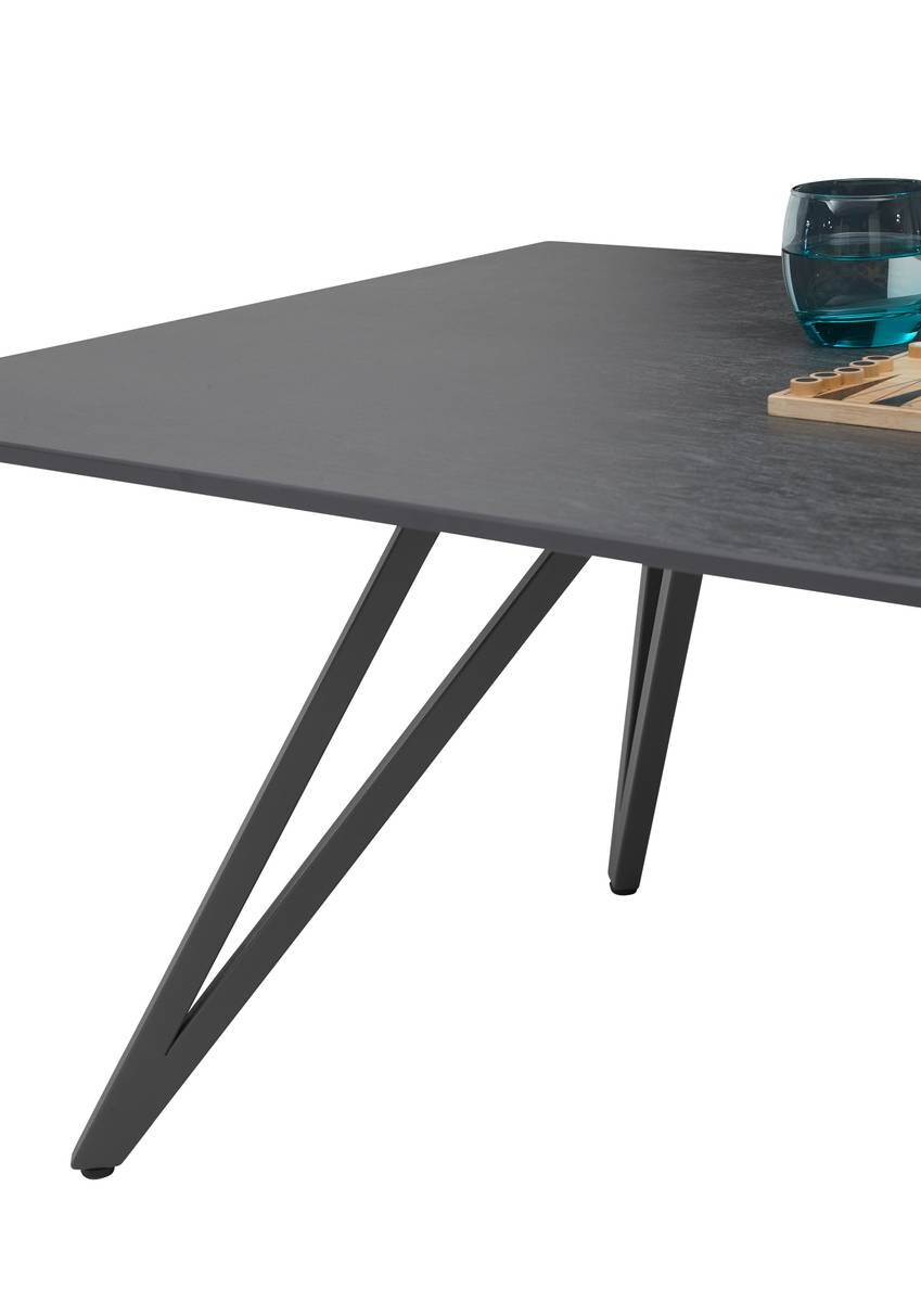 Couchtisch schwarz B/H/T: ca. 110x46x70 cm