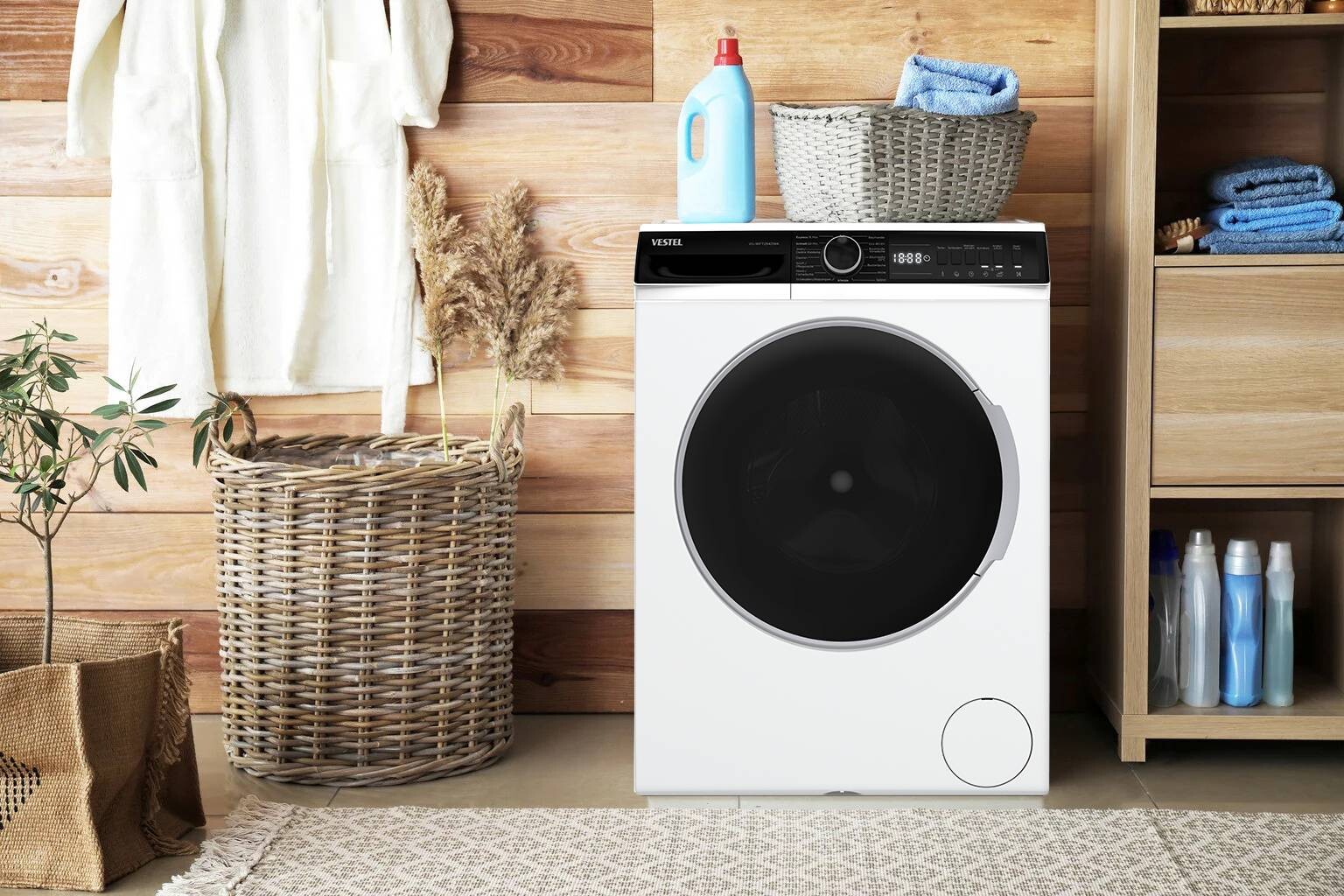 VESTEL Waschmaschine VG-WFT2943WA weiß B/H/T: ca. 60x85x58 cm