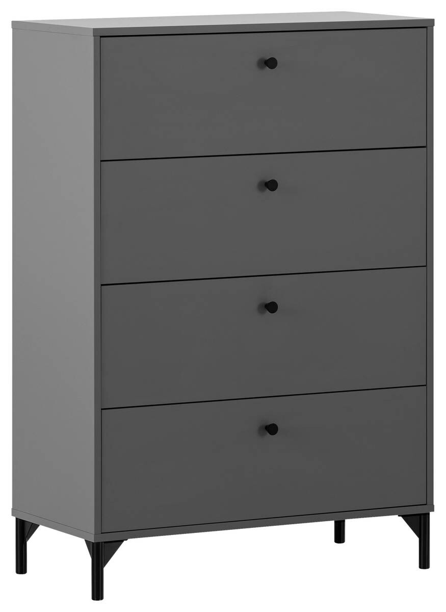 Kommode Smash anthrazit B/H/T: ca. 80,1x116,7x40 cm Kommode Smash anthrazit B/H/T: ca. 80,1x116,7x40 cm