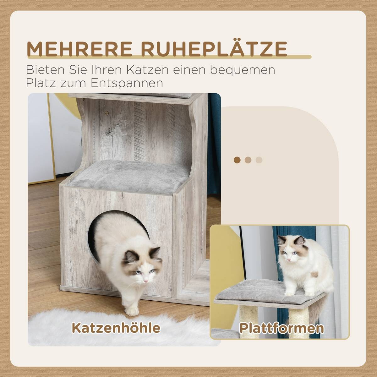 PawHut Katzenbaum