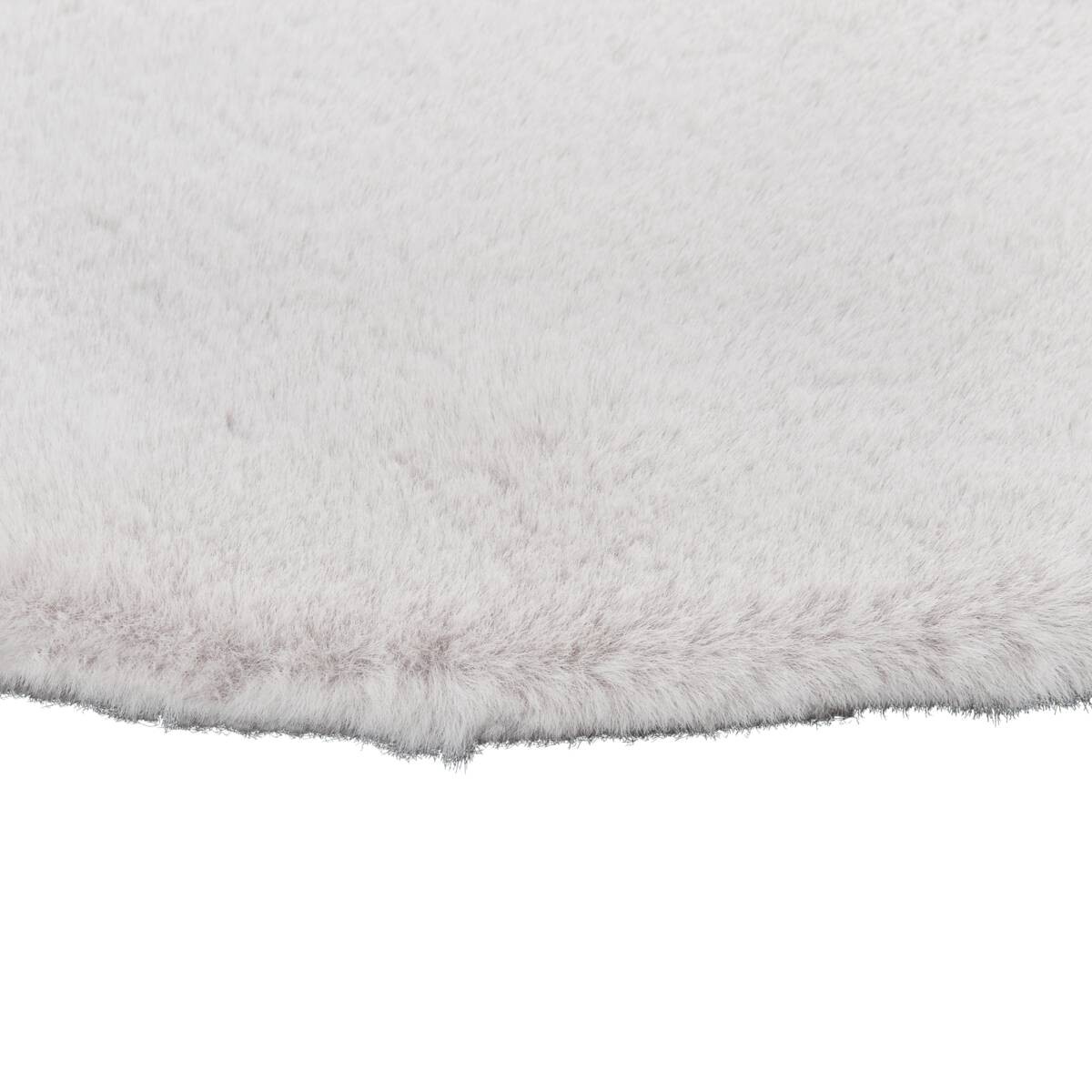 Fellimitat Mats arktikgrau B/L: ca. 60x90 cm