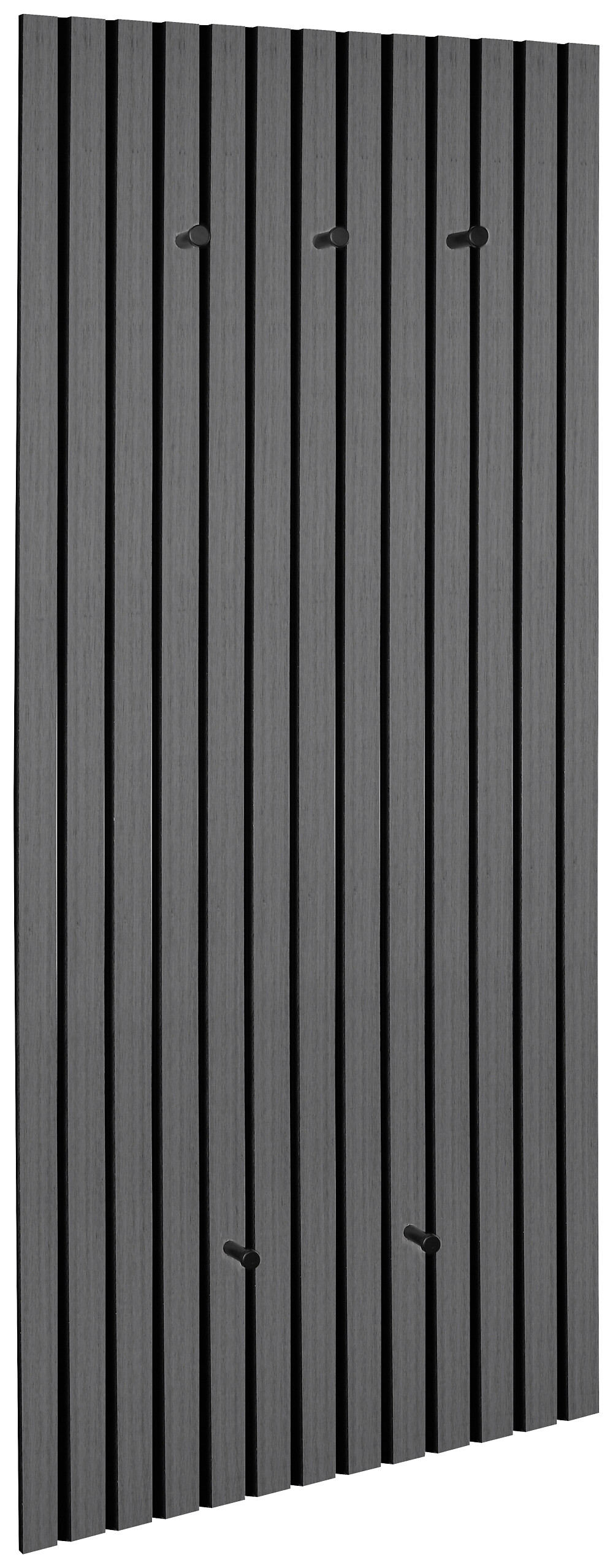 Garderobenpaneel Grace Eiche dunkel Nachbildung B/H/T: ca. 50x125x7 cm