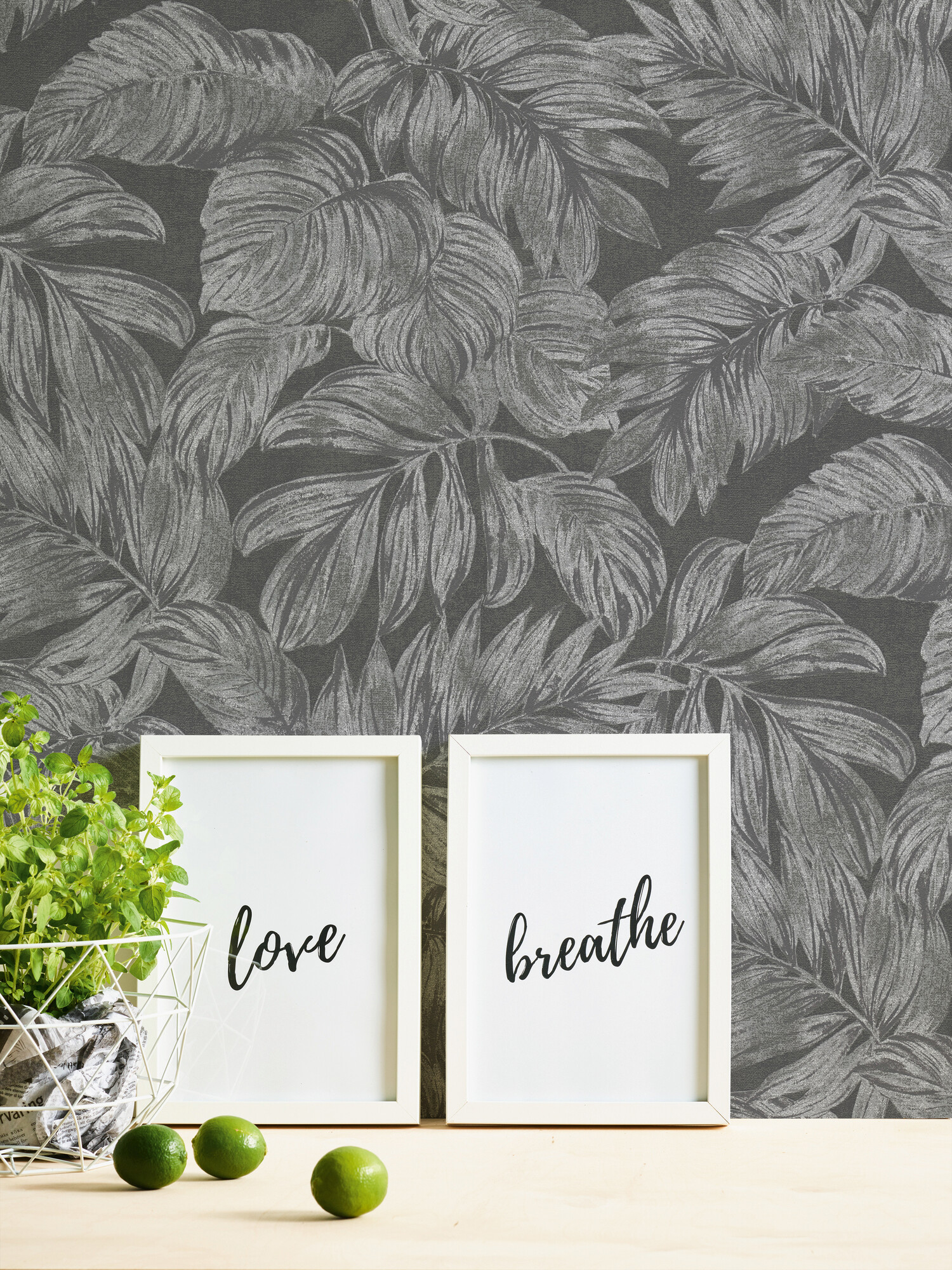 A.S.Creation Vliestapete grau silber B/H/D: ca. 53x1005x10,2 cm