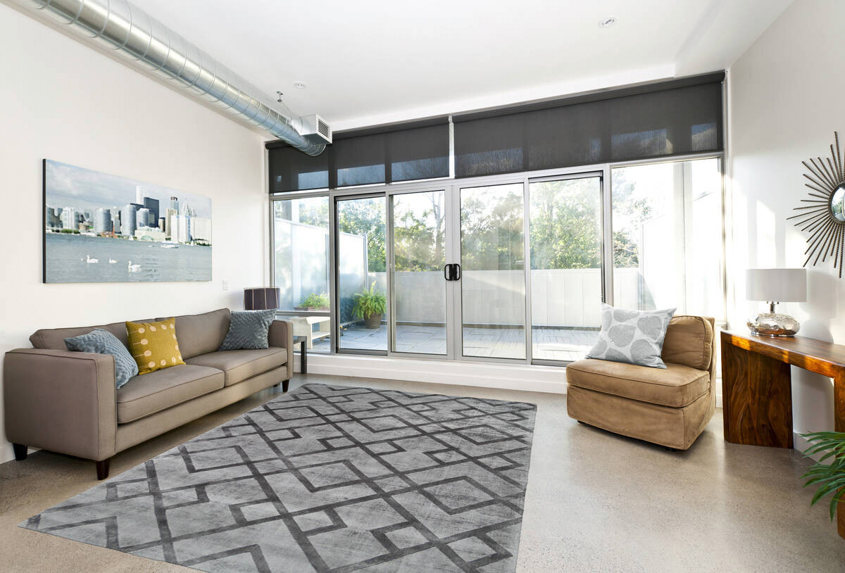 360Living Teppich Luxury grau B/L: ca. 160x230 cm