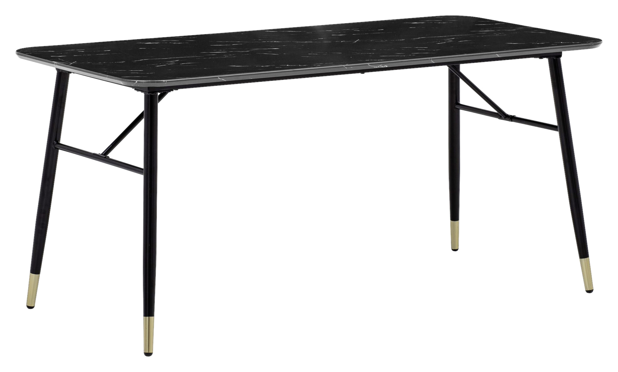 Esstisch schwarz Marmor Optik B/H/T: ca. 180x76x90 cm Esstisch schwarz Marmor Optik B/H/T: ca. 180x76x90 cm